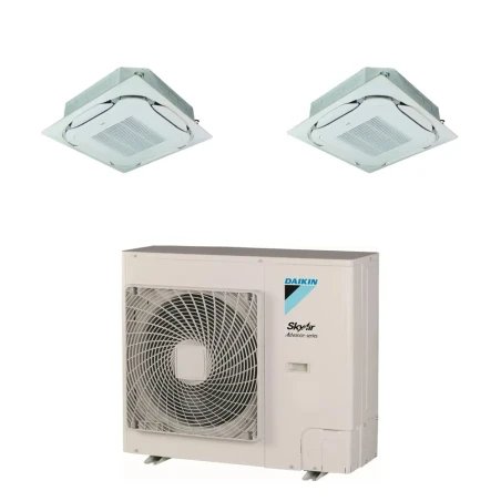 Pack Twin Daikin : 2 x FCAG71B + groupe RZASG140MY