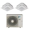 Pack Twin Daikin : 2 x FCAHG71H + groupe RZAG140NY1