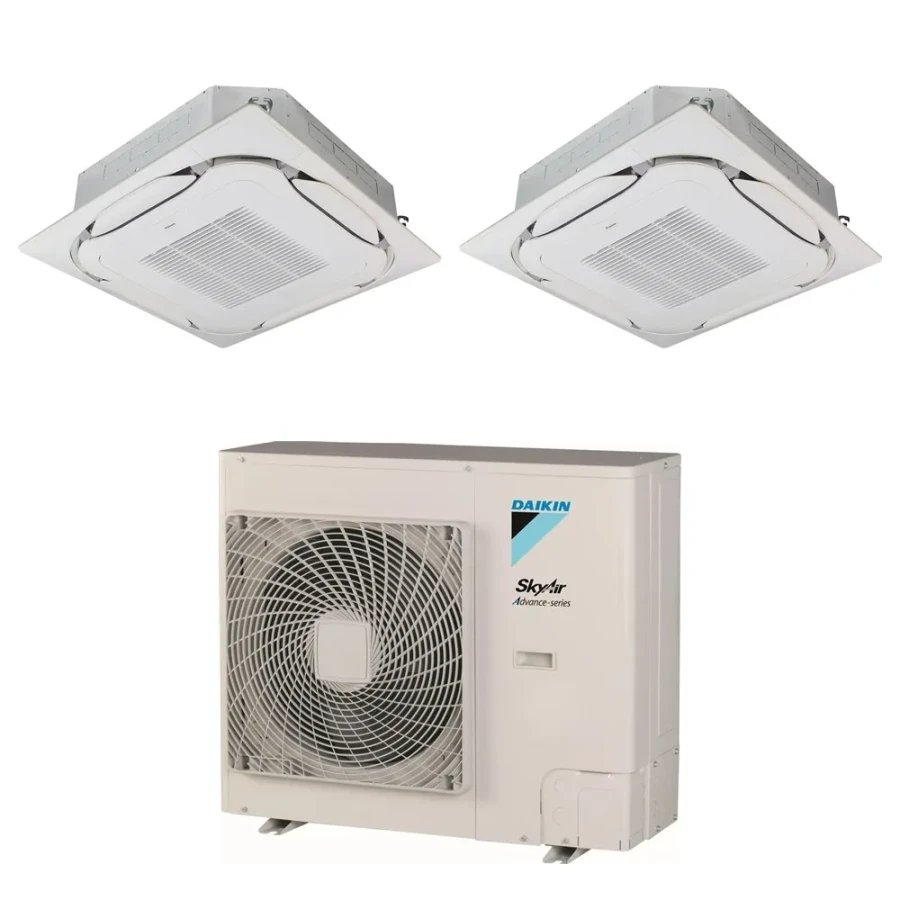 Pack Twin Daikin : 2 x FCAHG71H + groupe RZASG140MY