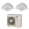 Pack Twin Daikin : 2 x FCAHG71H + groupe RZASG140MY