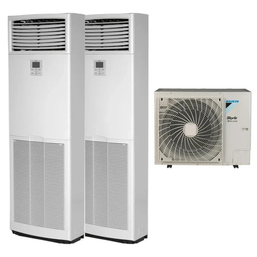 Pack Twin Daikin : 2 x FVA71A + groupe RZAG140NY1