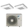 Pack Twin Daikin : 2 x FUA71A + groupe RZAG140NV1