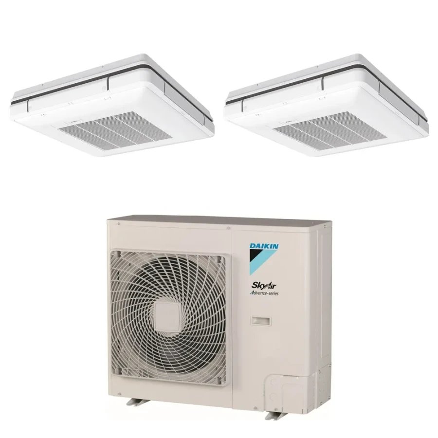 Pack Twin Daikin : 2 x FUA71A + groupe RZASG140MV