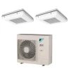 Pack Twin Daikin : 2 x FUA71A + groupe RZASG140MV