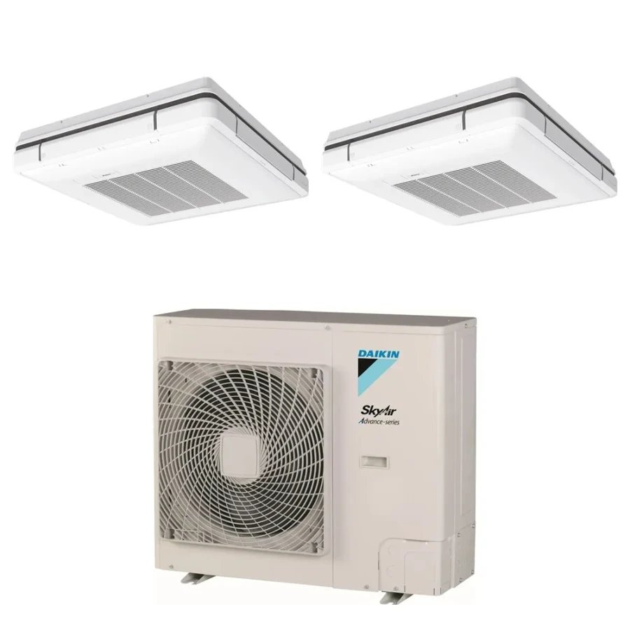 Pack Twin Daikin : 2 x FUA71A + groupe RZASG140MY