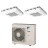 Pack Twin Daikin : 2 x FUA71A + groupe RZASG140MY