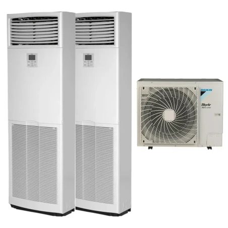 Pack Twin Daikin : 2 x FVA125A + groupe RZA250D