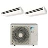 Pack Twin Daikin : 2 x FHA125A + groupe RZA250D