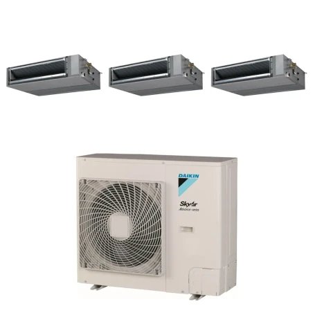 Pack Triple Daikin : 3 x FBA35A9 + groupe RZASG100MV
