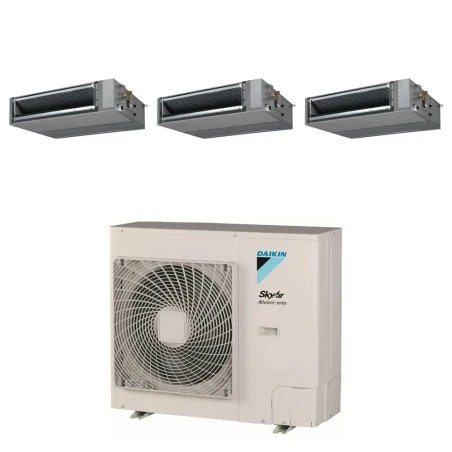 Pack Triple Daikin : 3 x FBA35A9 + groupe RZASG100MY