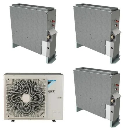Pack Triple Daikin : 3 x FNA35A9 + groupe RZAG100NV1