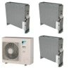 Pack Triple Daikin : 3 x FNA35A9 + groupe RZASG100MY