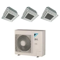 Pack Triple Daikin : 3 x FFA50A9 + groupe RZASG125MV