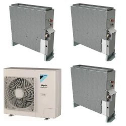 Pack Triple Daikin : 3 x FNA50A9 + groupe RZASG140MY
