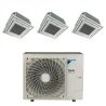 Pack Triple Daikin : 3 x FFA60A9 + groupe RZA200D