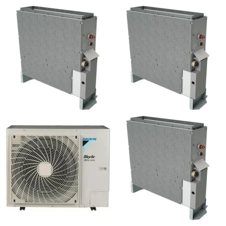 Pack Triple Daikin : 3 x FNA60A9 + groupe RZA200D