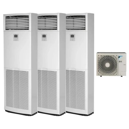 Pack Triple Daikin : 3 x FVA71A + groupe RZA250D