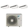 Pack Triple Daikin : 3 x FHA71A9 + groupe RZA250D