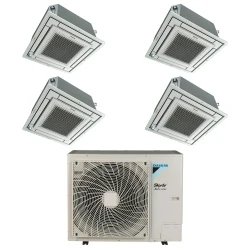 Pack Double Twin Daikin : 4 x FFA35A9 + groupe RZAG125NY1