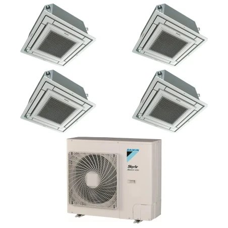 Pack Double Twin Daikin : 4 x FFA35A9 + groupe RZASG125MY