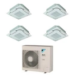 Pack Double Twin Daikin : 4 x FCAG35B + groupe RZASG140MY