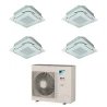 Pack Double Twin Daikin : 4 x FCAG35B + groupe RZASG140MY