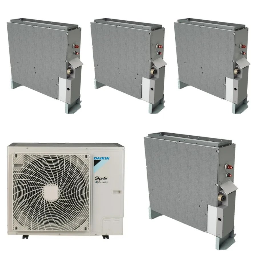 Pack Double Twin Daikin : 4 x FNA35A9 + groupe RZAG125NV1