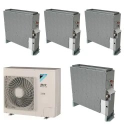 Pack Double Twin Daikin : 4 x FNA35A9 + groupe RZASG140MY