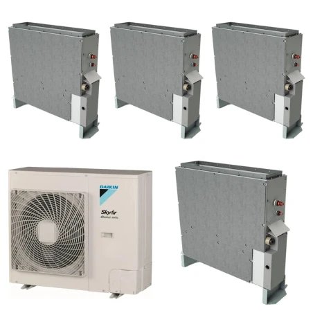 Pack Double Twin Daikin : 4 x FNA35A9 + groupe RZASG140MY