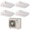 Pack Double Twin Daikin : 4 x FHA35A9 + groupe RZASG125MV