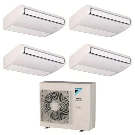 Pack Double Twin Daikin : 4 x FHA35A9 + groupe RZASG125MY
