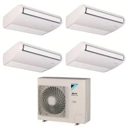 Pack Double Twin Daikin : 4 x FHA35A9 + groupe RZASG140MY