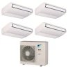 Pack Double Twin Daikin : 4 x FHA35A9 + groupe RZASG140MY