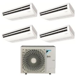 Pack Double Twin Daikin : 4 x FHA60A9 + groupe RZA250D
