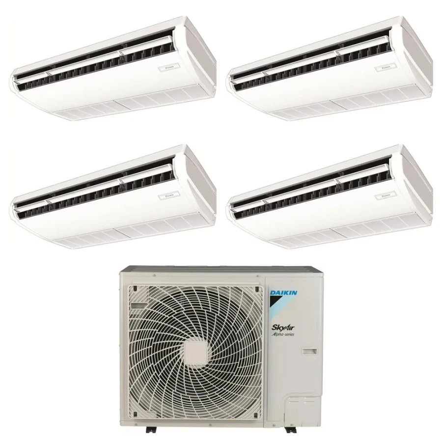 Pack Double Twin Daikin : 4 x FHA60A9 + groupe RZA250D