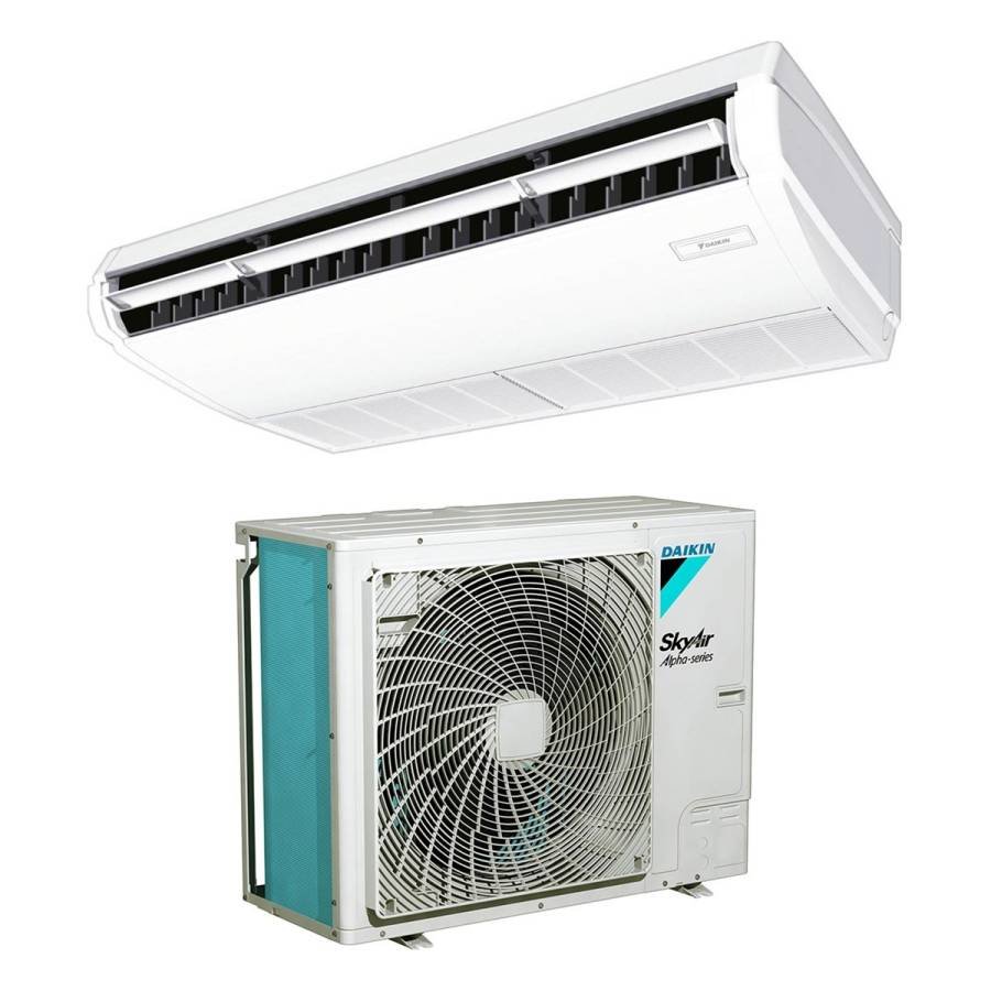 Ensemble Plafonnier apparent Daikin FHA Alpha-series 10 kW - FHA100A + RZAG100NV1