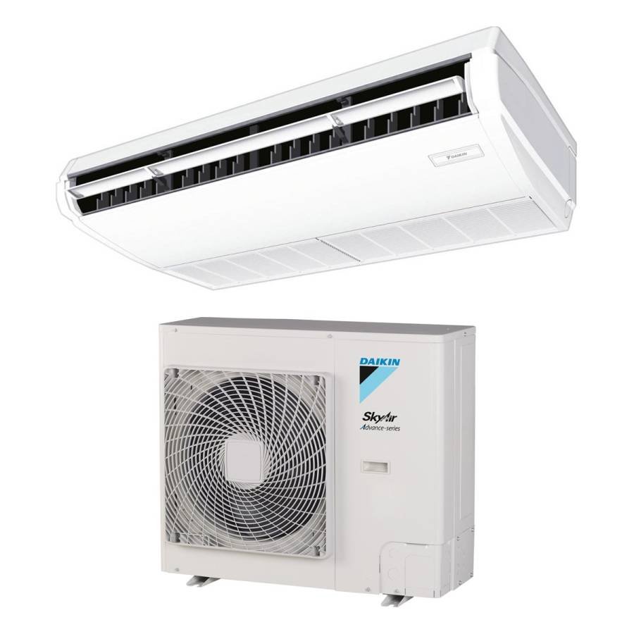Ensemble Plafonnier apparent Daikin FHA Advance-series 12 kW 380v - FHA125A + RZASG125MY