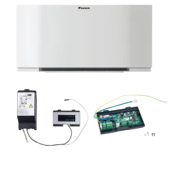Ventilo-convecteur Daikin Altherma HPC console 1.5 kW raccordement droite - FWXV15ABTV3R - vue 4