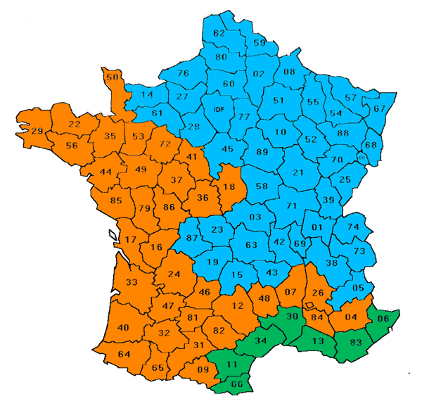 carte de france aides 2021